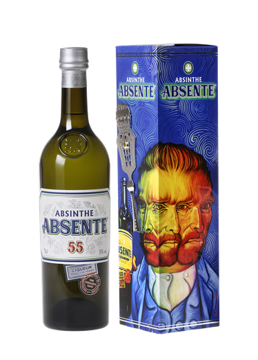 ABSINTH Absente VAN GOGH + LYŽICA