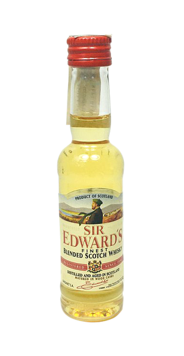 Blended Scotch Whisky Sir Edward´s - miniatúrka