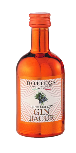 Bottega Bacûr Dry Gin – miniatúrka