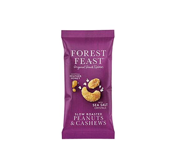 FOREST FEAST Arašidy a kešu orechy so soľou a medom 40g