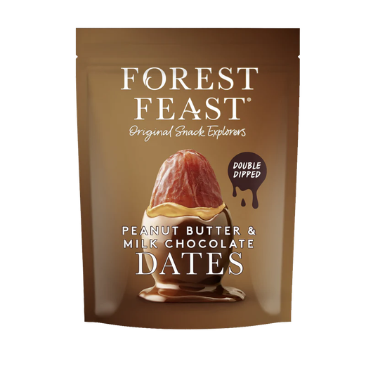 FOREST FEAST Datle v mliečnej čok.s araš.maslom 140g