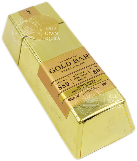 GOLD BAR WHISKEY PREMIUM BLEND - miniatúrka