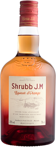 Rhum J.M SHRUBB LIKÉR ORANGE 0,7l