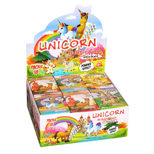 JOY GUM UNICORN Žuvačka s ovocnou príchuťou 35g