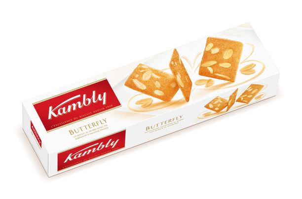 KAMBLY Butterfly Sušienky s mandľami 100g