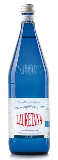 LAURETANA Modré sklo 750ml - Neperlivá