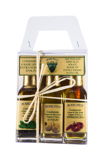 MARCHESI Mix ochutených oliv.olejov (3x20ml)