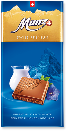 MUNZ Swiss Premium Milk Mliečna Čok. 100g