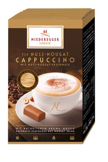 NIEDEREGGER Cappuccino Nugátové 220g