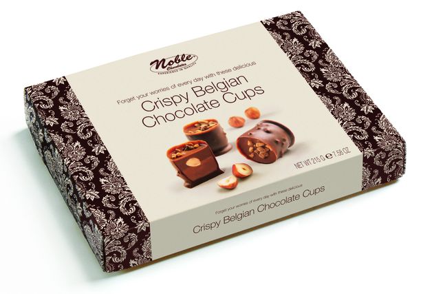 NOBLE Crispy Exkluzívne chrumkavé pralinky 215g