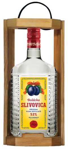 OLD HEROLD Bošácka slivovica extra 0,7l v dreve