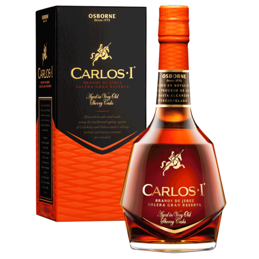 OSBORNE CARLOS I. GRAN RESERVA BRANDY DE JEREZ