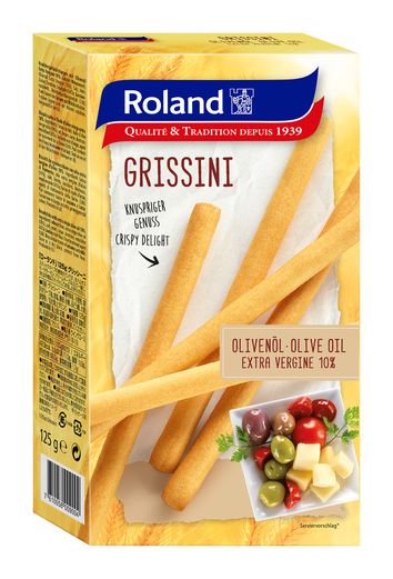 ROLAND Grissini s olivovým olejom 125g