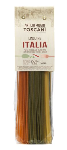 TOSCANI 250g Linguine s čili papr. a špenátom