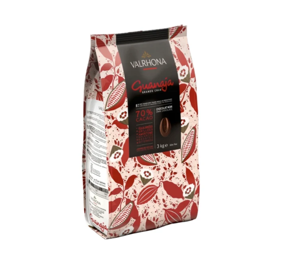 VALRHONA sáčok 3kg Guanaja 70% Horká čok.na polevu